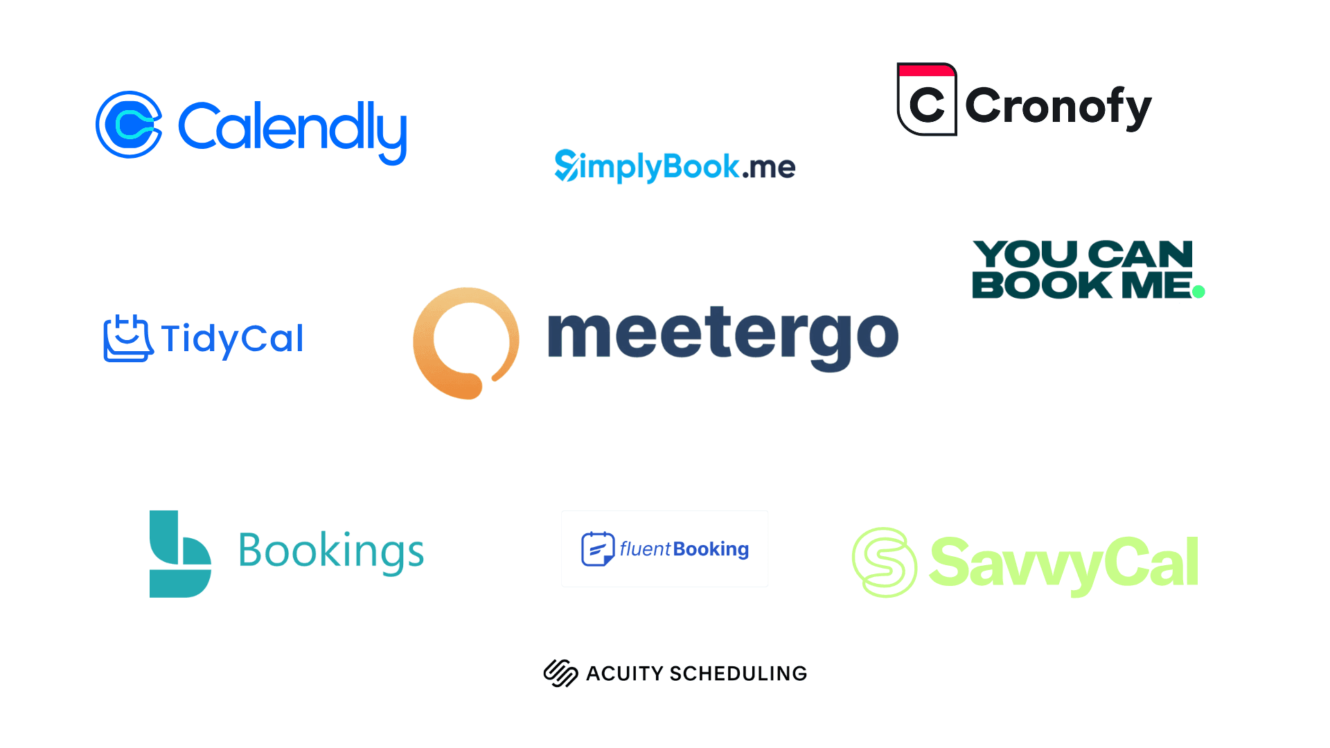 Cal.com alternatives provider logos