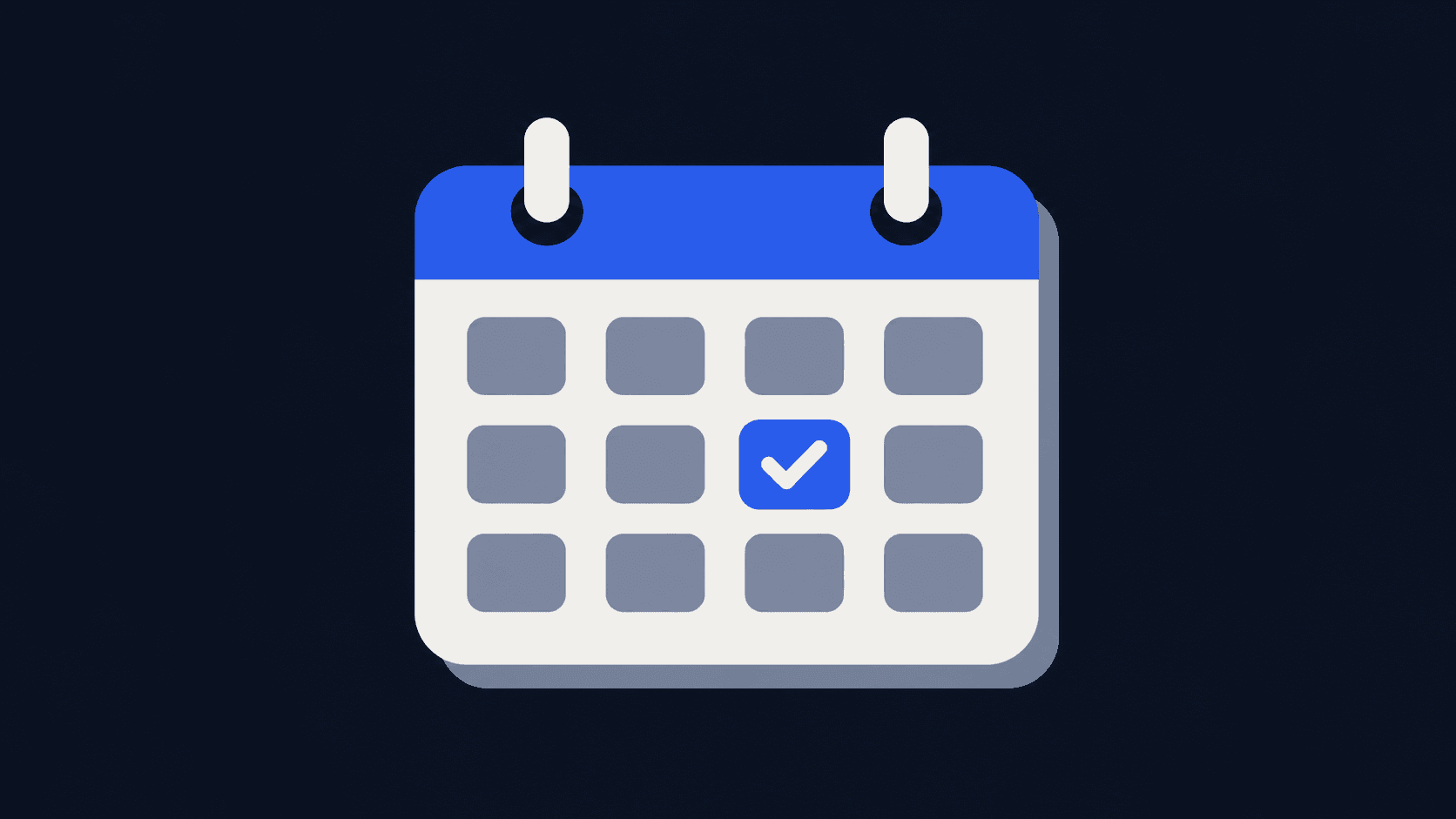 Vier Prüfpunkte für die Auswahl einer Terminbuchungssoftware: Buchungsablauf, verbundene Kalender, Teamverteilung und Jahreskosten