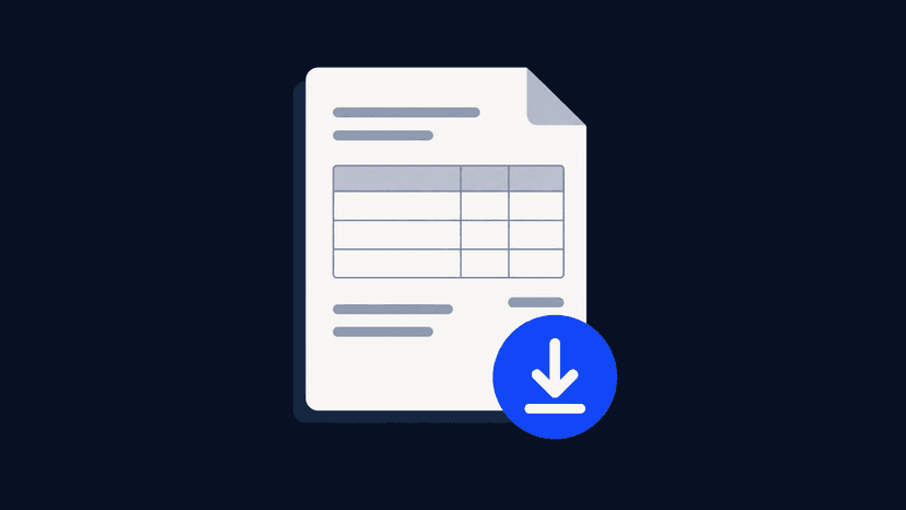 A filled-in service invoice showing line items, a subtotal, a tax line and a named due date