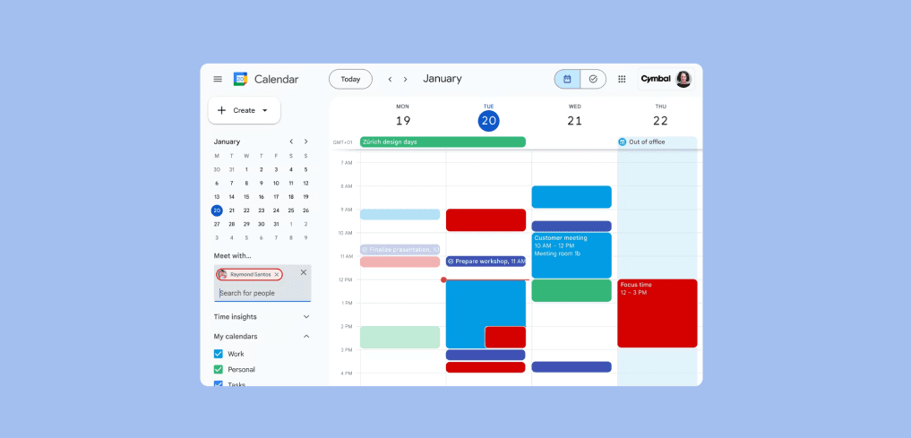 google calendar