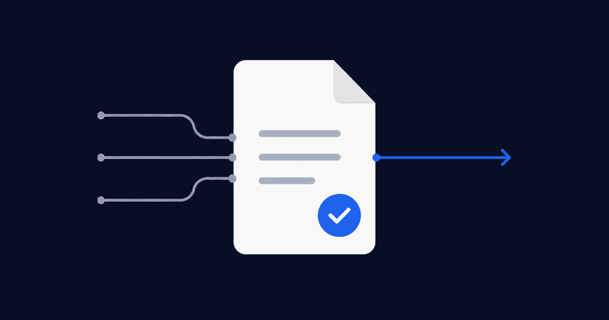 A structured EU e-invoice being generated from a booking, showing line items, VAT and a due date