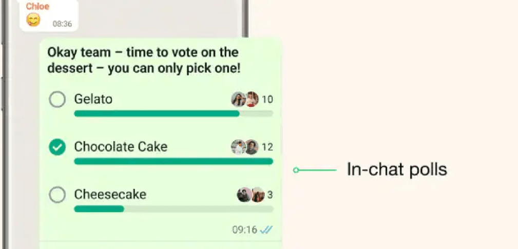 WhatsApp Umfrage und Abstimmungen: Einfach erstellen