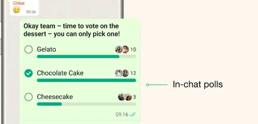 WhatsApp Umfrage und Abstimmungen: Einfach erstellen