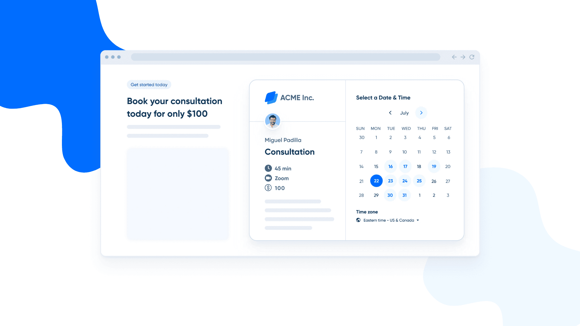 Calendly Website Einbettung Cover