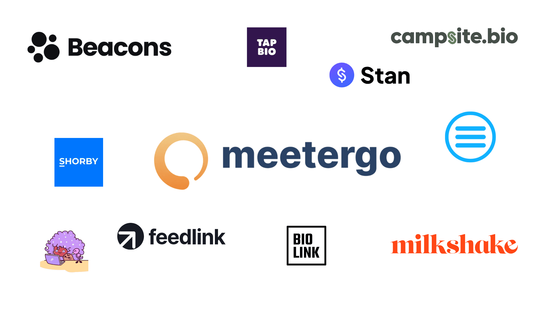 LinkTree Alternative Provider Logos