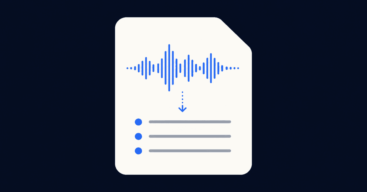 Meeting minutes software comparison: structured minutes with agenda, decisions and action items next to an AI transcript