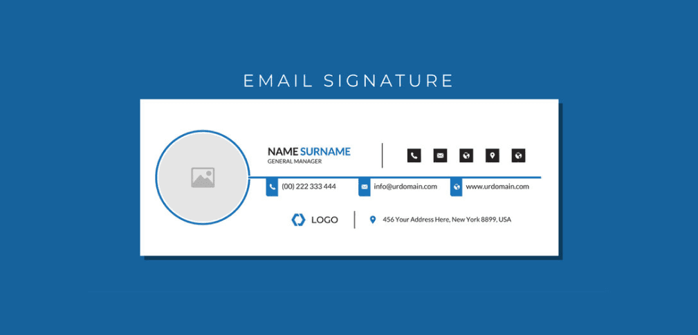 e-mail signatur