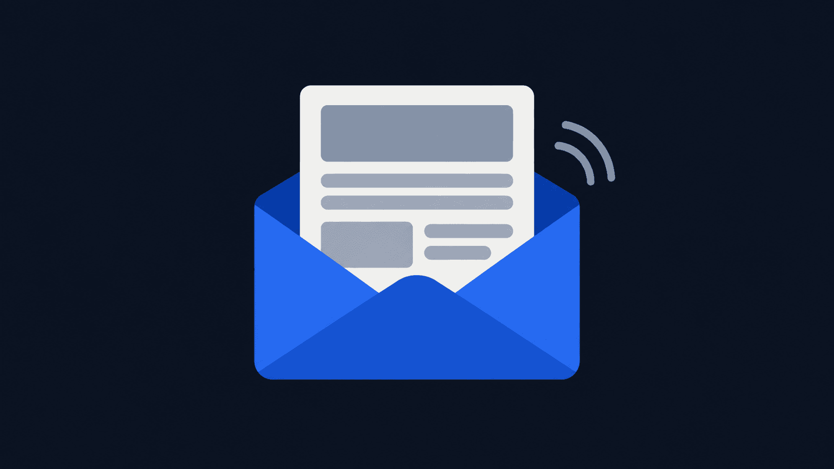 An electronic newsletter open in an inbox, with a single button leading to a booking page