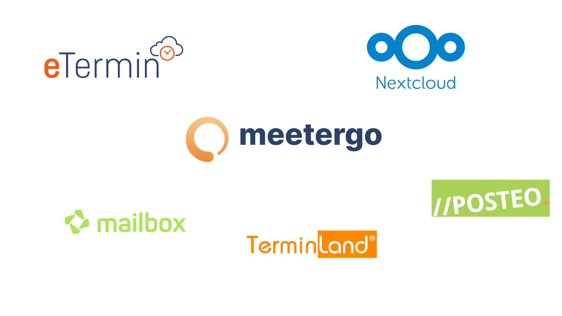 Anbieter DSGVO konformer Kalender Logos