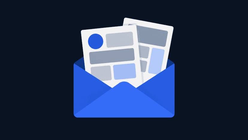 Pantalla de una newsletter para una consultoría con un único botón que lleva a una página de reserva de cita