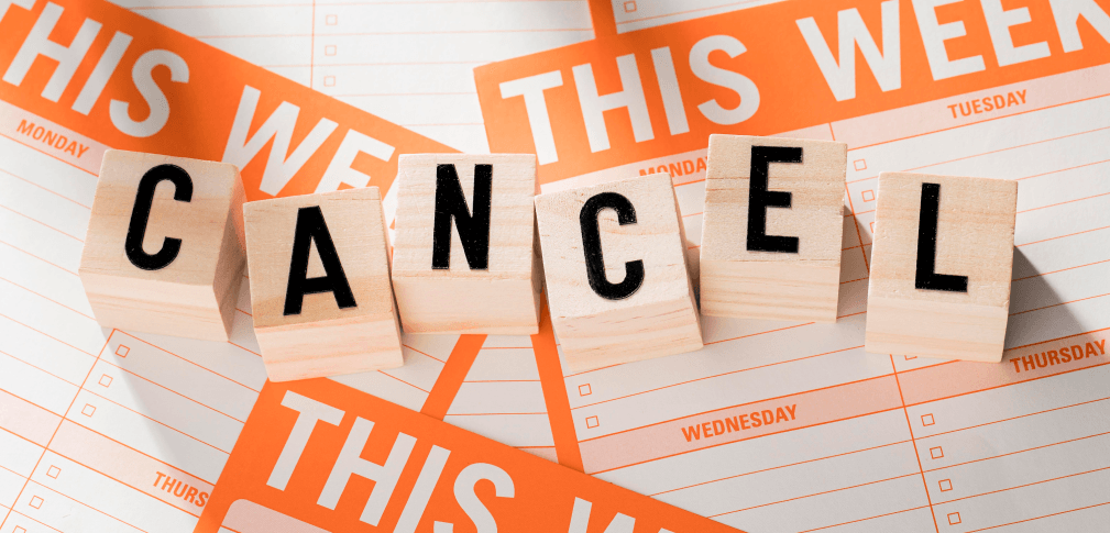 appointment cancellation