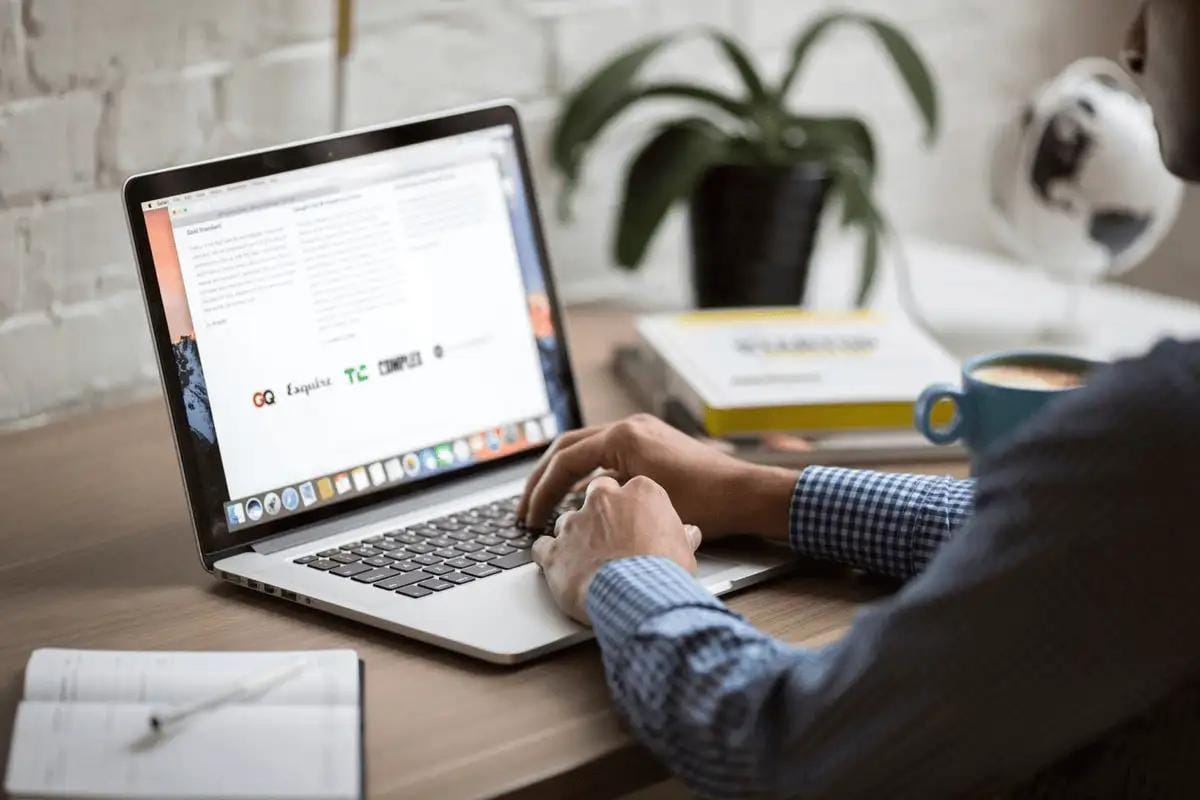 Rescheduling appointment on laptop