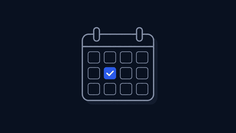 Un lien de réservation gratuit posé sur un agenda, avec un drapeau américain discret sur le serveur qui l'héberge