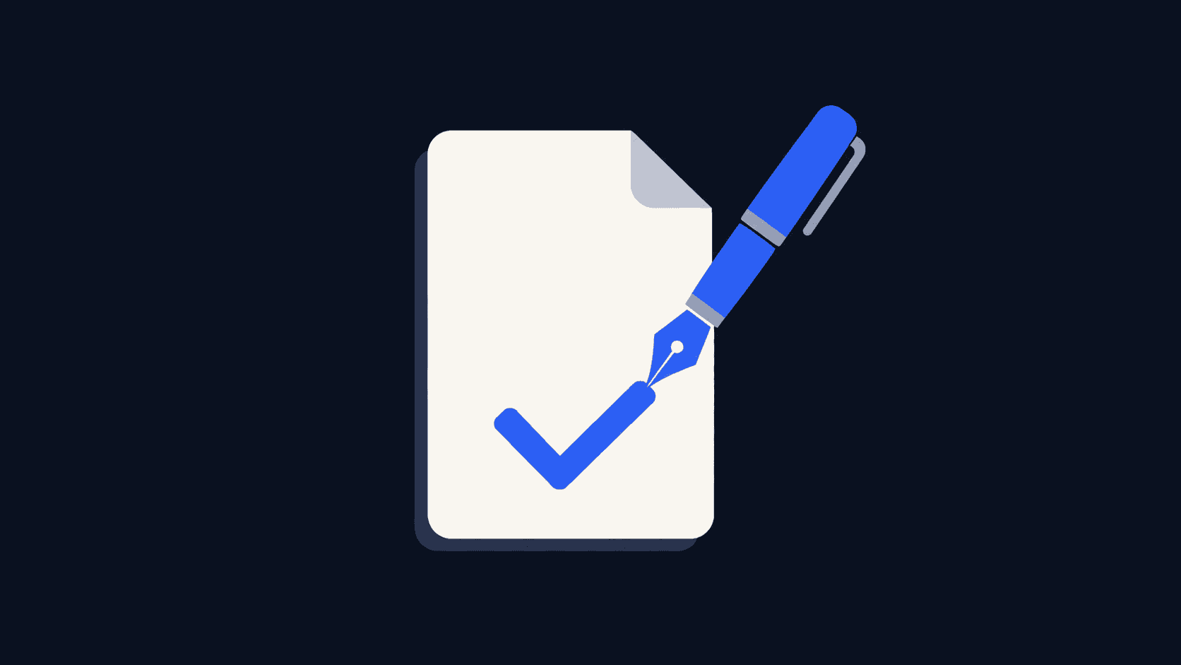 A contract moving through an e-signature workflow on a laptop and phone, with an identity-verification code, a signed PDF and an audit trail shown alongside