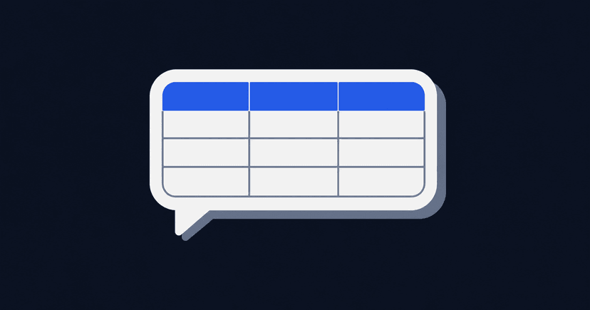 Drei Wege, eine Tabelle über WhatsApp zu teilen: Textübersicht im Chat, Datei als Anhang und Link auf eine gemeinsame Tabelle