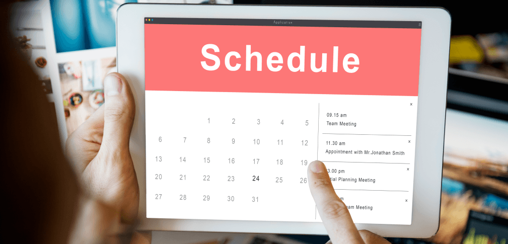 booking button on your website
