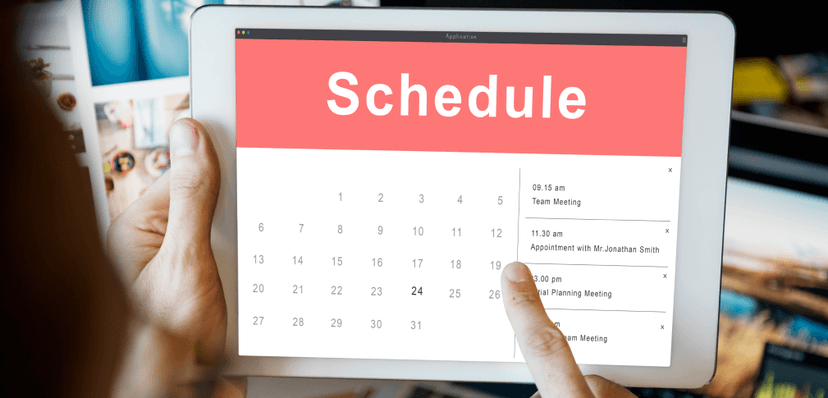 booking button on your website