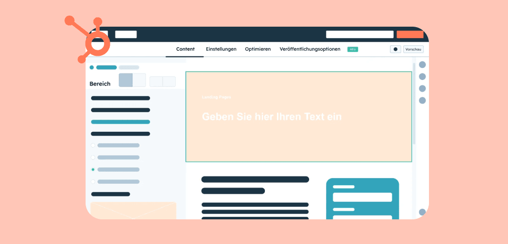 hubspot landingpage