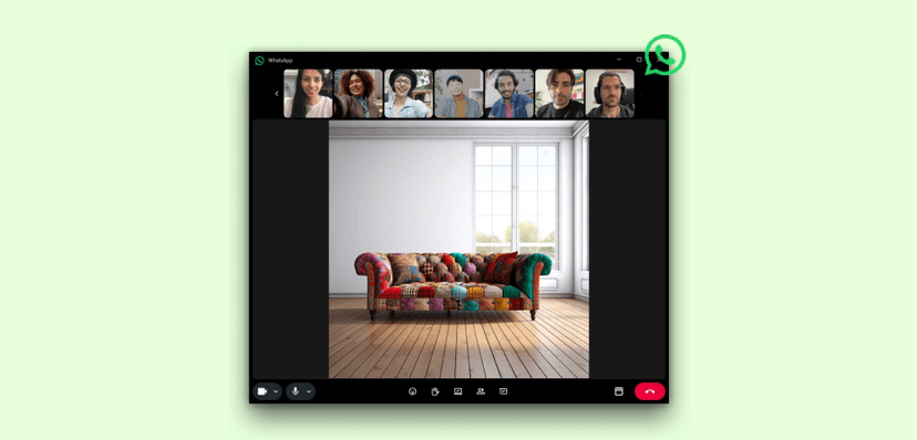 Videokonferenz mit WhatsApp