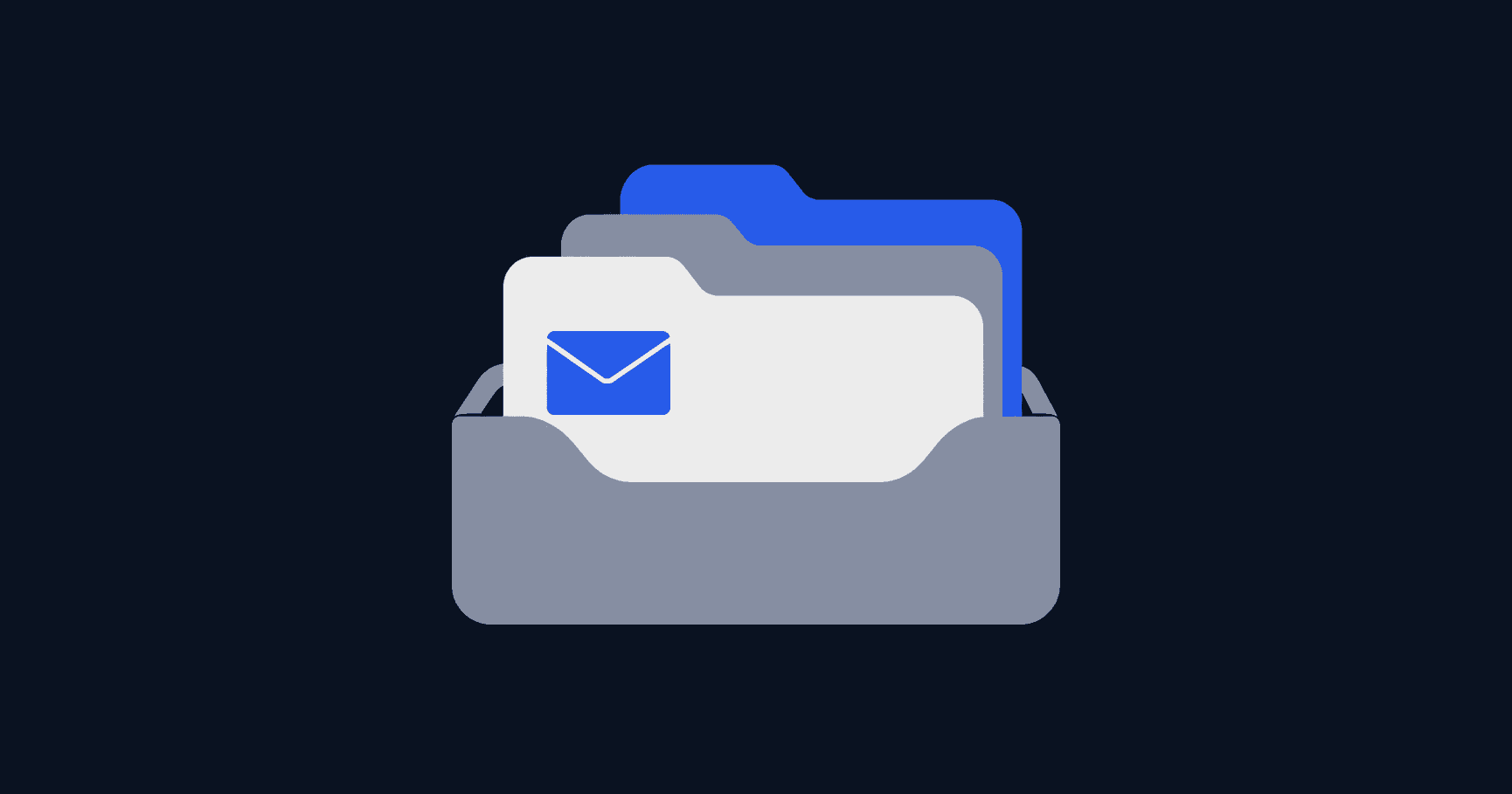 A messy pile of business cards and spreadsheet rows resolving into a single structured contact record with a stage label and a follow-up date