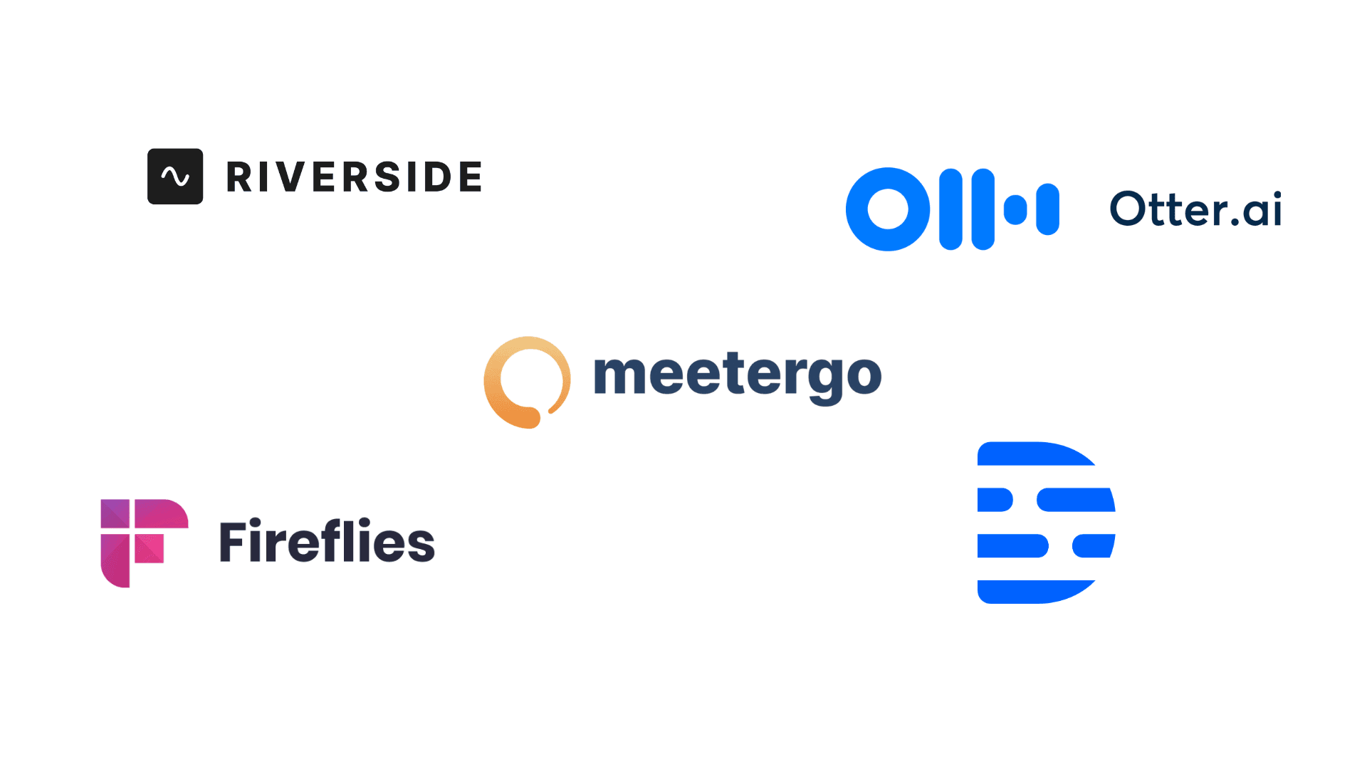 AI Transcription Provider Logos