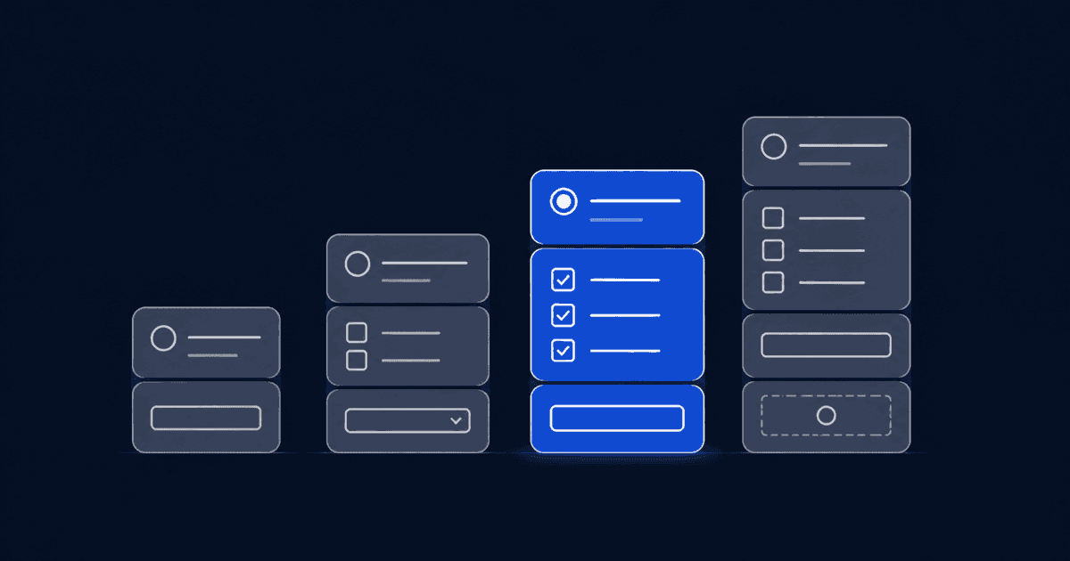 Overview of Typeform pricing tiers with monthly response limits