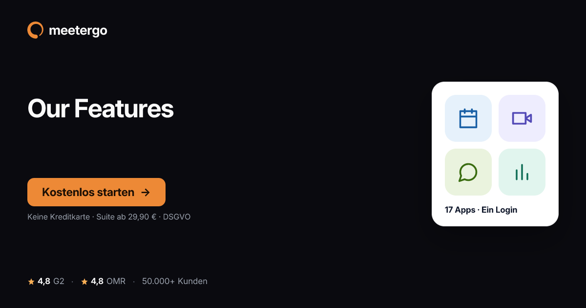 Our Features - meetergo