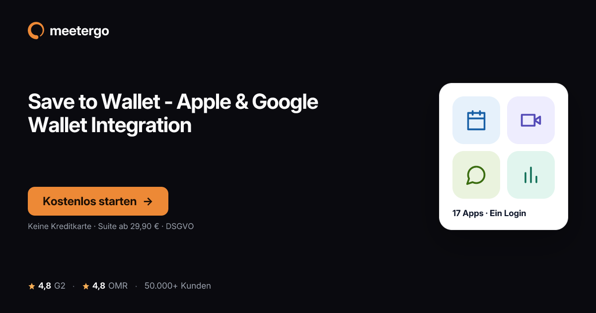 Save to Wallet - Apple & Google Wallet Integration