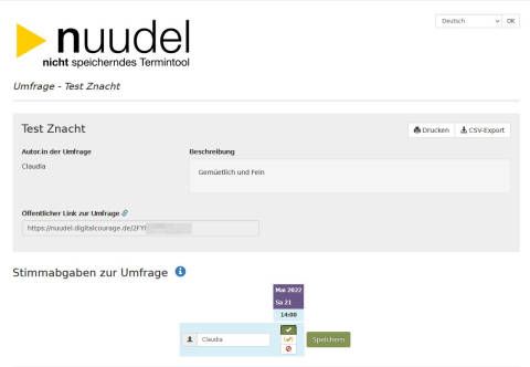 Web-Tool-Test: Nuudel - com! professional